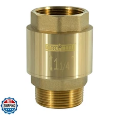 Wassermann 1-1/4" Brass Check valve 1.25“ NPT water Check Valve for submersib