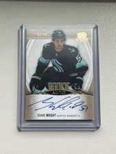 Upper Deck 2022-23 The Cup Shane Wright Rookie Auto Seattle Kraken #149 05/24