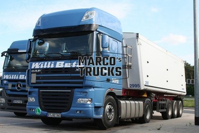 LKW Foto DAF XF 105.460 Kofferauflieger Deutschland blau Willi Betz #i4za