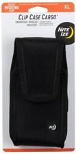 Nite Ize Clip Case Cargo Universal Rugged Holster, XL - Black
