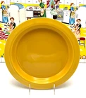 Vintage Fiesta Original Yellow Relish Tray BASE ONLY Some Damage Please Read