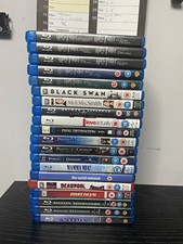 Mixed Blu-ray Films Job Lot - Mixed Lot of Mixed Titles in Blu-ray Cases