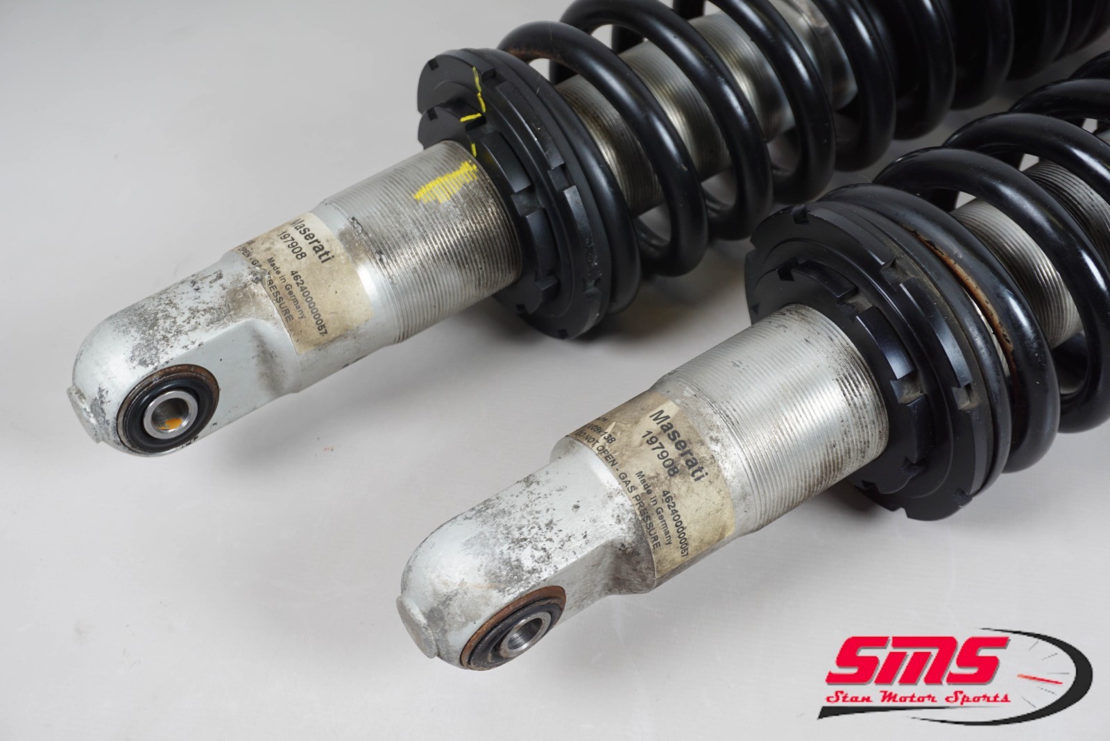 02-07 Maserati Spyder Coupe 4200 M138 Front Shock Strut Absorber Pair OEM