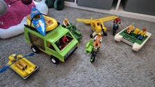 VINTAGE FISHER PRICE ADVENTURE PEOPLE BUNDLE VEHICLES FIGURES joblot