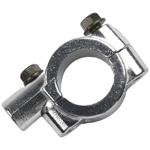 Chrome Motorcycle 78 Handlebar Mirrors Mounts Easy to Install Clamp Adaptor - Bild 11 von 12