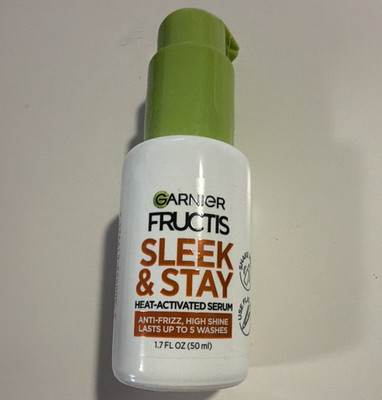 Garnier Fructis Sleek & Stay Heat-Activated Anti-Frizz Serum 1.7 fl oz
