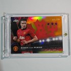 Topps Chrome Manchester United Deluxe Robin Van Persie Orange Ruby Relic /25