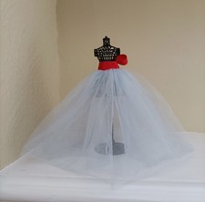 1998 Mattel Barbie Generation Girl Doll 19428 NRFB Blue Tulle Skirt Red Ribbon