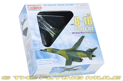 Dragon Models 1:400 B-1B Lancer USAF 28th BW, 34th BS Thunderbirds Pride of - Picture 8 of 8