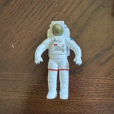 Vintage NASA Astronaut 2.8" PVC Mini Figure 1998 APII Cake Topper Used Spaceman 
