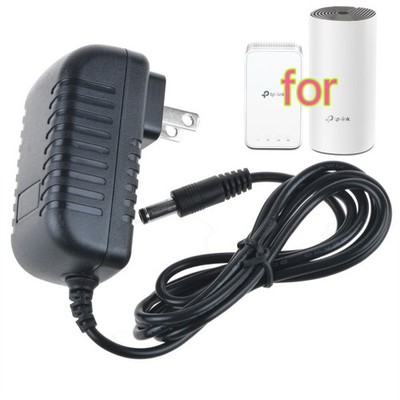 12V Charger Compatible with TP-Link Deco E3 AC1200 Whole Home Mesh WiFi