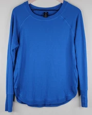 Active Life Womens Long Sleeve Teal Blue Active Wear Shirt Size Medium