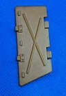 1985 Vintage Gi Joe Mauler MBT Tank Left Storage Bin Cover Vehicle Part Piece