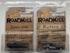 Hot Wheels MotorTrend ROADKILL Set Rotsun Custom '71 Datsun 240Z 