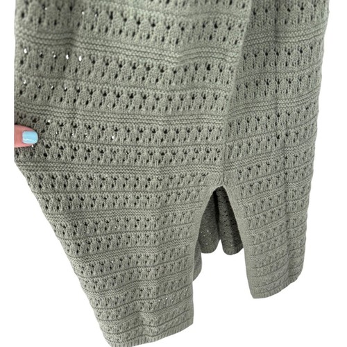 Abito midi tubino smanicato uncinetto donna Old Navy copricostume Norfolk pino taglia XXL - Foto 11 di 15