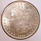 1904-O Morgan Silver Dollar