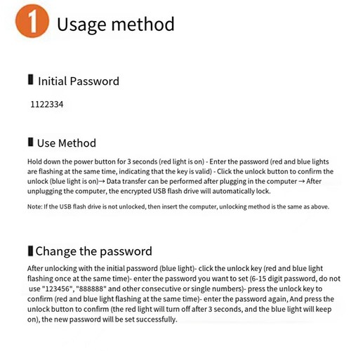 High Security Encrypted USB Drive with User Friendly Auto Lock Feature - Photo 7/8