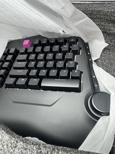 Cloud Nine C989 ErgoFSK Ergonomic Keyboard Red Smooth Switch - 第 7/8 張圖片