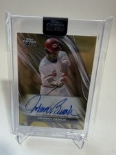 2024 Topps Black Chrome Gold 12/50 Johnny Bench Auto/Autogtaph. CBA-JB