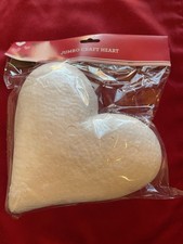 Styrofoam Jumbo Heart Craft Foam  New  