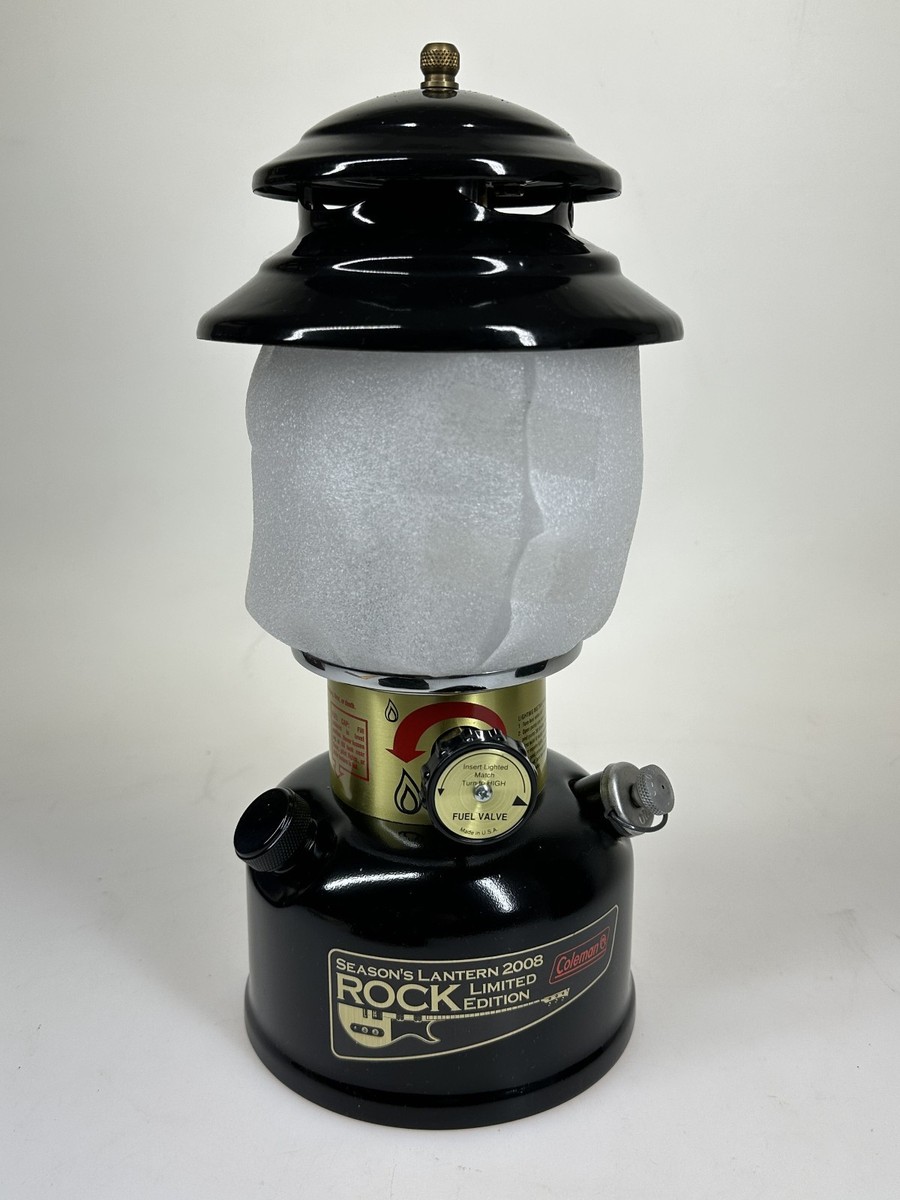 Coleman Seasons ROCK Lantern 2008 Limited Edition Black Japan MINT