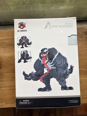 Avengers Venom Brick Toy The Amazing Spider-Man Series Atomic Building Blocks