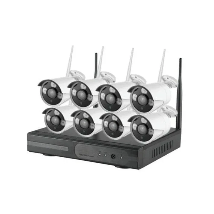 Kit Videosorveglianza Wireless 8CH Full HD con 8 Telecamere IP WiFi 5G – CW824 - Image 3 of 4