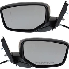 Power Mirror For 2013-2018 Acura ILX Dynamic Hybrid Manual Fold Paintable 2Pc
