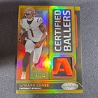 2025 Panini Certified Football Gold Ja'Marr Chase #CBM-JCE