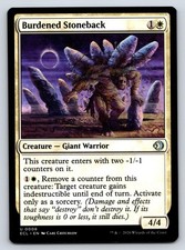 Burdened Stoneback 8 Uncommon Lorwyn Eclipsed Magic: The Gathering Near Mint