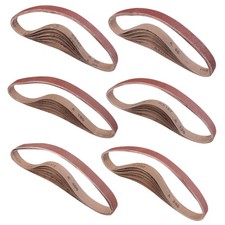 WORKPRO 36 Pack 1 x 30 Inch Sanding Belts, Sandpaper Kit, 1 x 30 Inch, Red