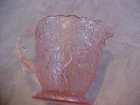 VINTAGE WESTMORELAND GLASS PINK DEPRESSION,CREAMER, EXCELLENT SHAPE