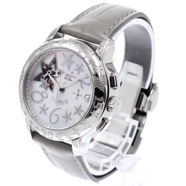 Zenith — Zenith 03.1233.4021 38mm SS Automatic Watch #C16275