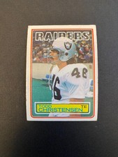 1983 Topps - Todd Christensen #298 (RC)