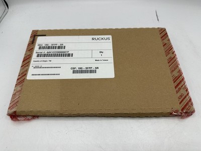 New Open Box Ruckus 10G-SFPP-SR Transceiver Module 10GE SR Free Shipping