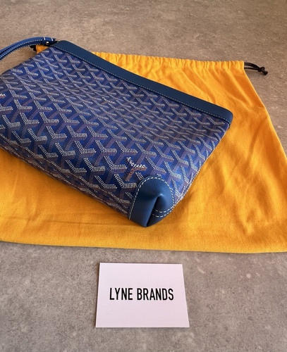 GOYARD - Conti Sky Blue Clutch / Pouch Tasche - Bild 5 von 12