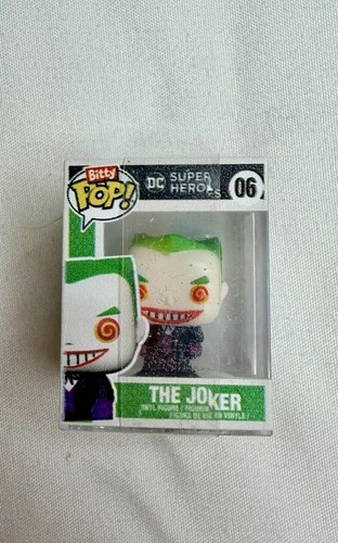 Funko Bitty Pop DC Super Heroes The Joker #06 Micro Figure Mini Vinyl