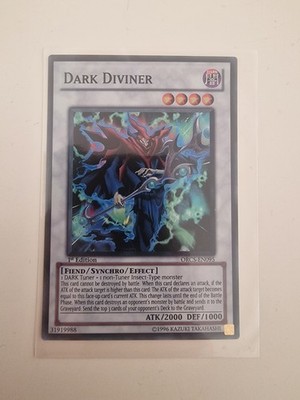 DARK DIVINER Englische Yu-Gi-Oh Holo Karte