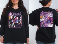 Huntrix Kpop Sweatshirt Demon Hunters Shirt Movie Saja Girls Fan Hoodie Apparel