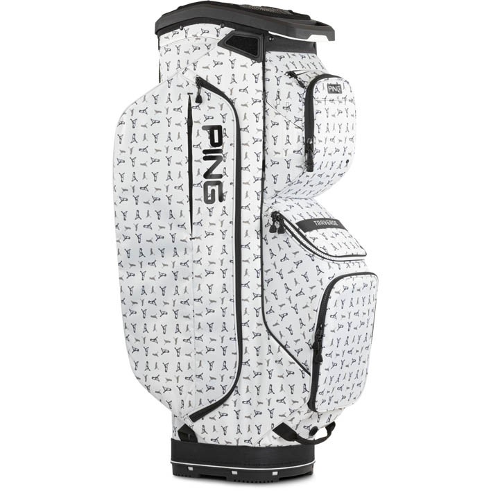 PING 2025 Traverse Dancing Mr. PING Cart Bag, Men's, Dancing Mr Ping