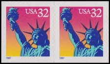 US 3122 Statue of Liberty 32c horz pair MNH 1997