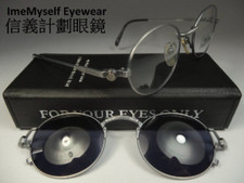 Jean Paul Gaultier JPG 56-7110 round clip on sunglasses optical for reading