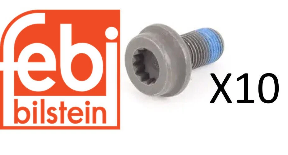 Juego de 10 pernos de volante para Volkswagen 1992-2014 - Febi Bilstein Foto 4 de 4