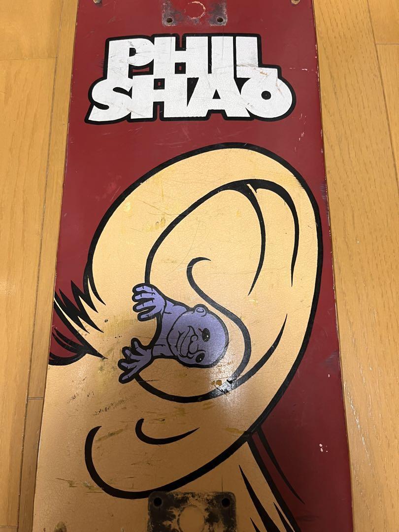 think phil shao 1996 ビンテージ　90s スケートボード Think phil shao model 1996 vintage 90s skateboard deck Rare