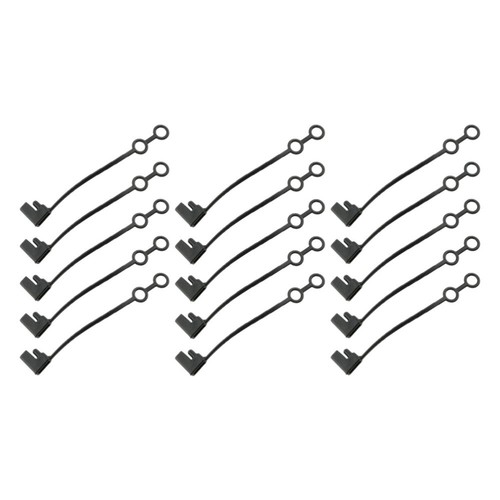 15 Pcs Cover Waterproof Weatherproof Outlet Sae Protective Cap - Photo 4 sur 12