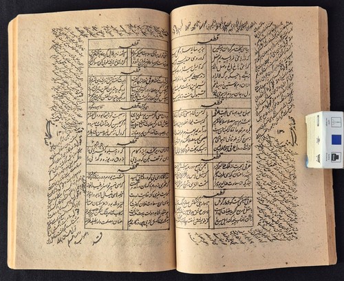 VINTAGE ANTIQUE OLD INTRESTING PERSIAN/ARABIC LITHO PRINT BOOK. - Picture 5 of 16