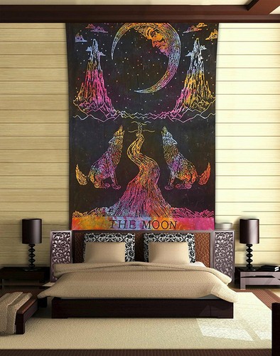 Mandala Tapestry Indian WallHanging Decor Bohemian Hippie Poster Bedspread Throw - Picture 41 of 43