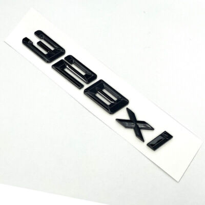 1PC Gloss Black 3D Letters Trunk 328xi Emblem Rear Badge For New 2017-2022 328xi