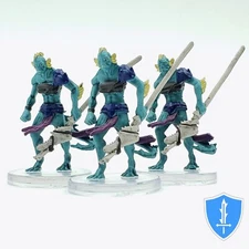 Sahuagin (soldier) x3 - Seas & Shores #6 D&D Icons of the Realms Miniature