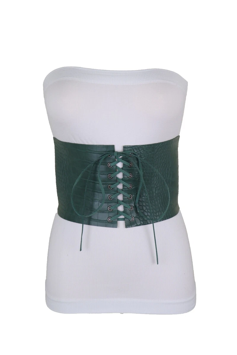 Green Wide Belts for Women for sale | eBay